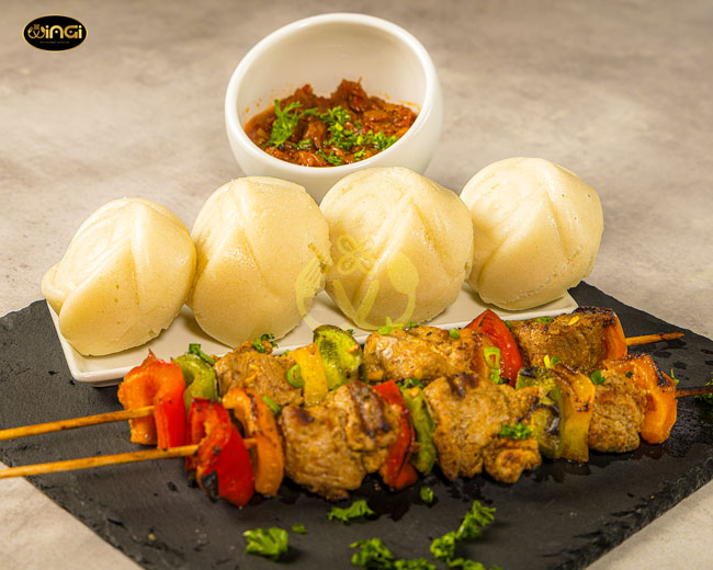 Brochette d'agneau